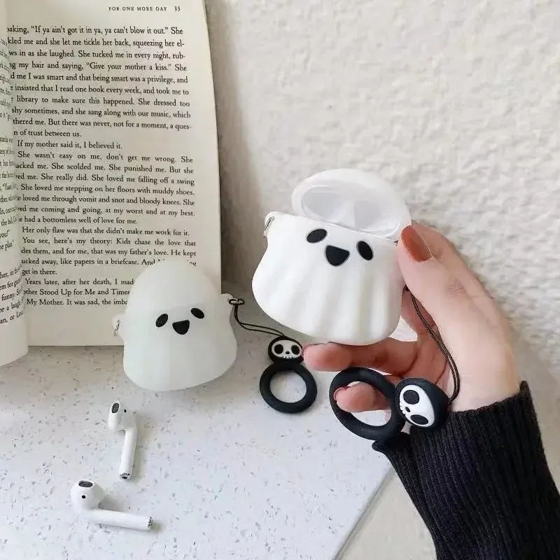 Чехол для наушников AirPods 3D Ghost Spectre MINISO