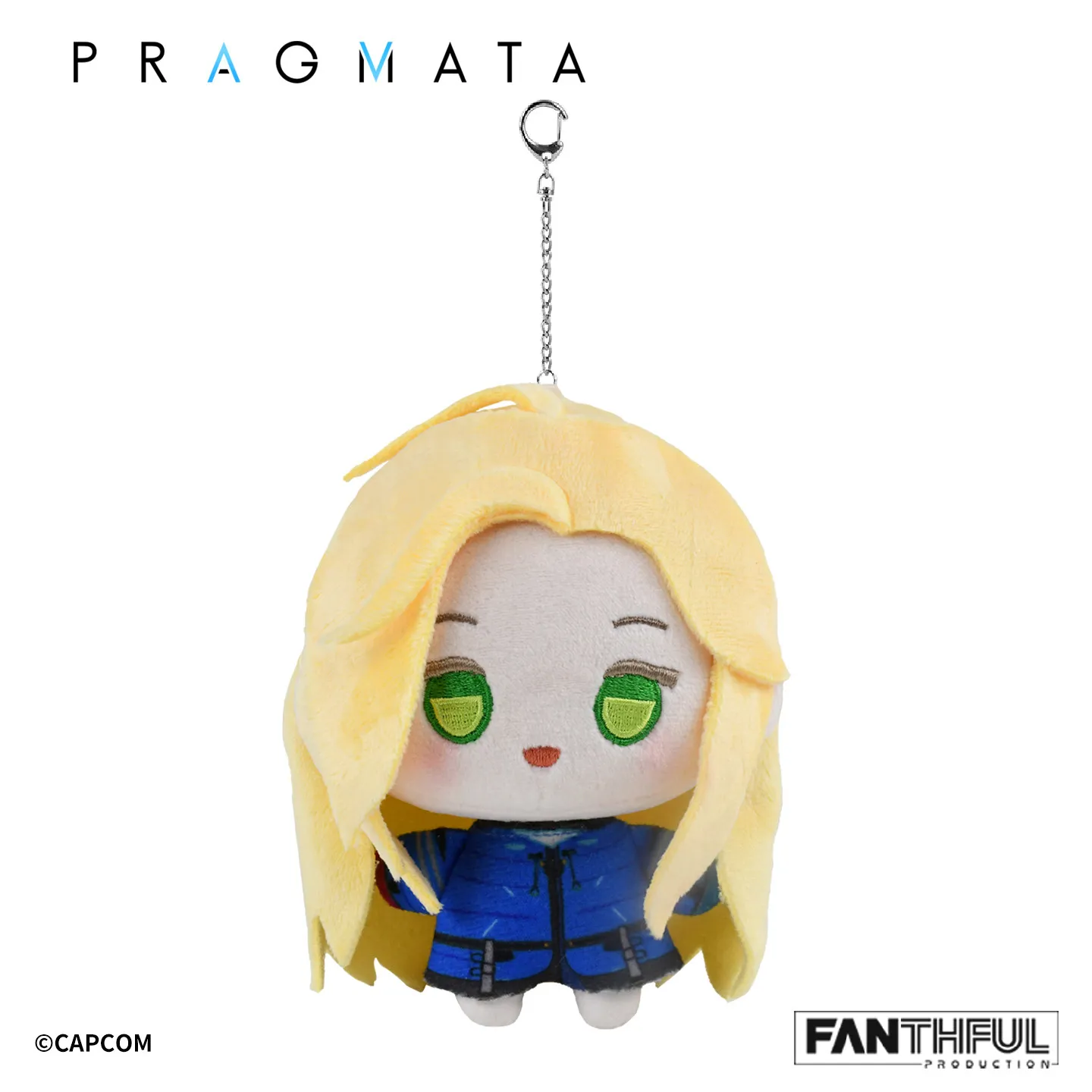 Фото Оригинальный плюшевый брелок-подвеска Nunu Diana Pragmata Kawaii для рюкзака, аксессуар для игр, подарок №1
