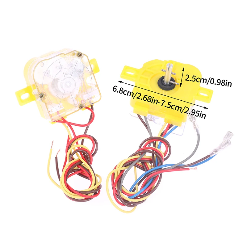 

3-Wire/6-Wire Washing Machine On Off Timer Shaft Strong Weak Wash Timer Switch Shaft Suitable For Washing Machine