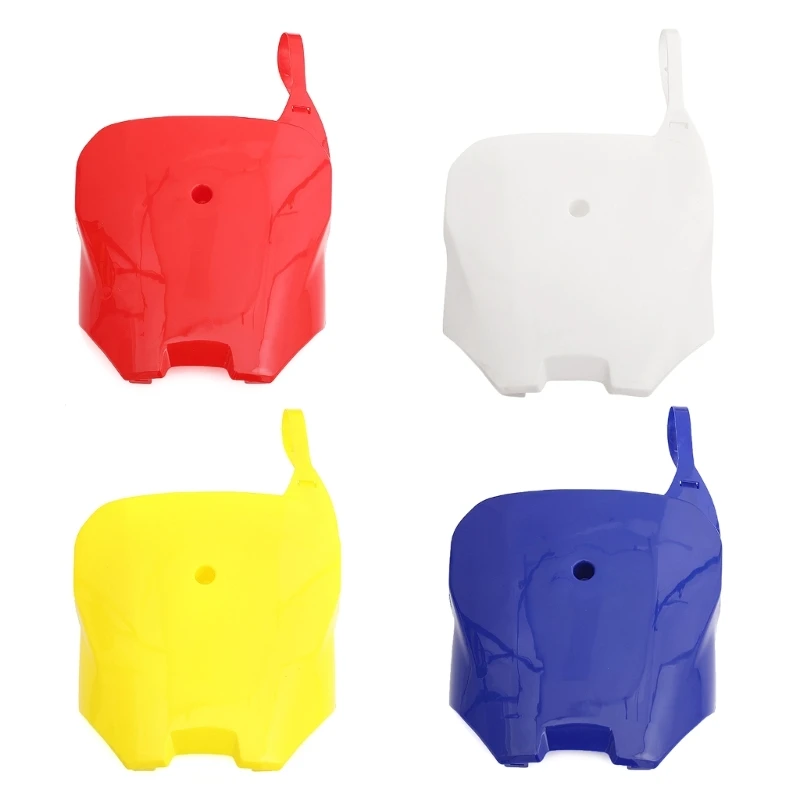 

Motorcycle Plastic Number Plate Fairings Cover Universal 9''x9''