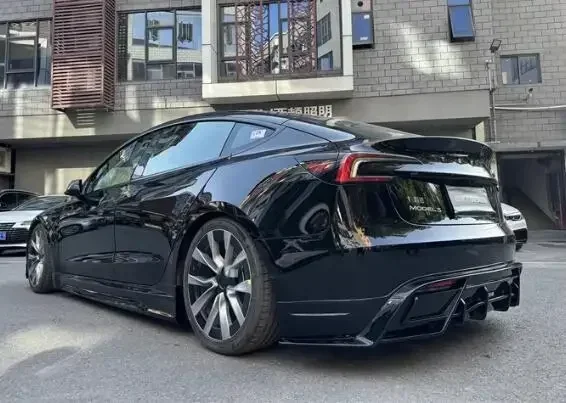 Новинка! Бампер для Tesla Model 3 2023 2024 передняя губа задний багажник диффузор боковая