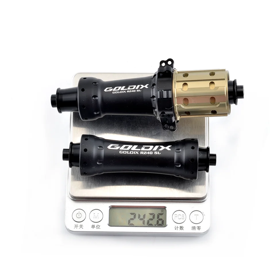 Ступица тормоза GOLDIX R240SL 36T с трещоткой для шоссейного велосипеда передняя