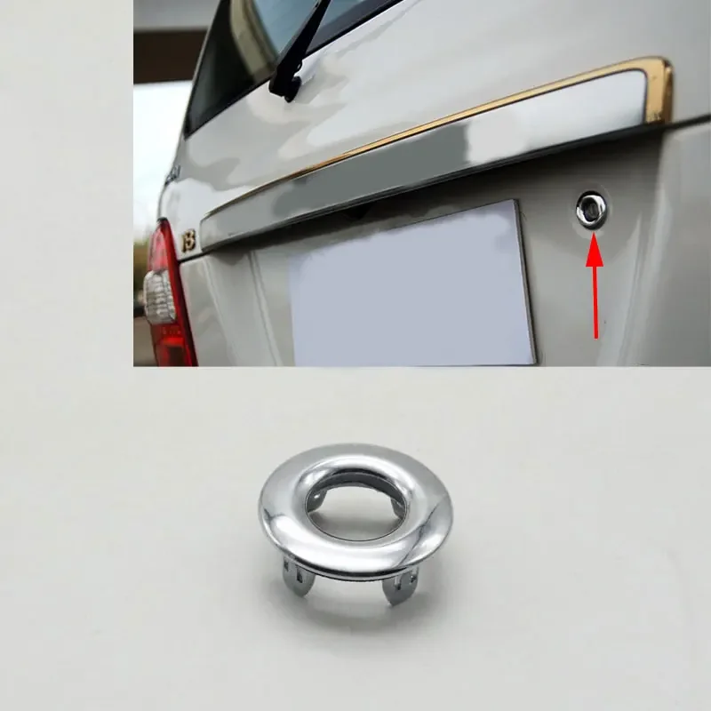 

Хромированный задний багажник, задняя дверь, отверстие для замка, накладка на кольцо, крышка для Toyota Land Cruiser 100 LC100 1998 1999 2000 2001-2007