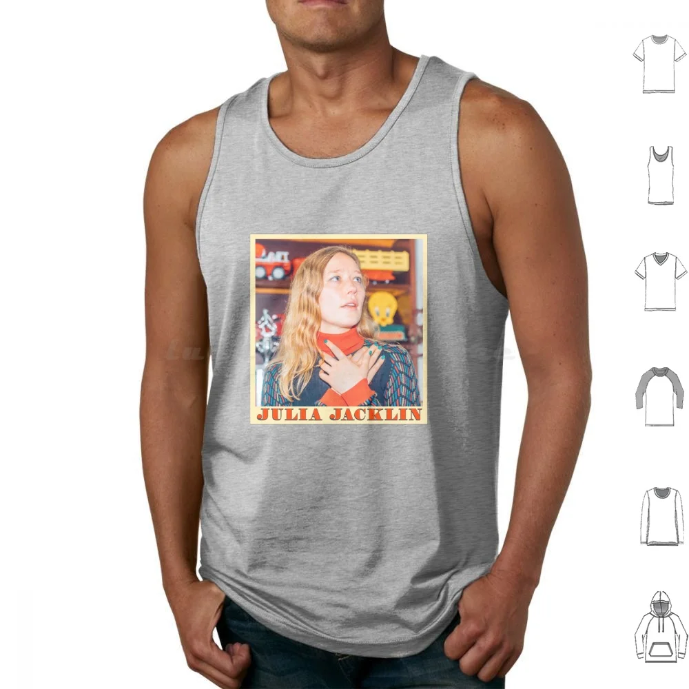 

Julia Jacklin Tank Tops Print Cotton Julia Jacklin Crushing