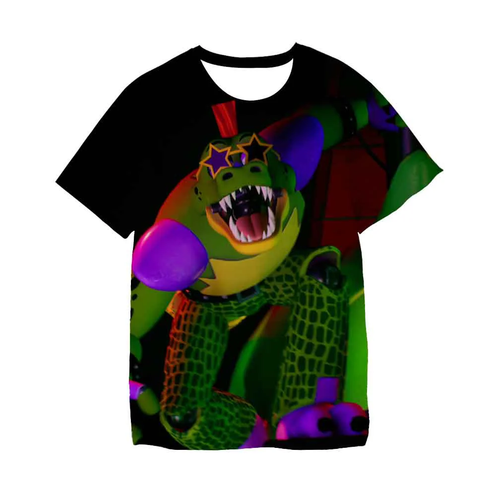 Детская футболка с круглым вырезом и коротким рукавом принтом |