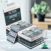 new sanda cigarette filters cigarette holder smoke core smoking accessories sd 27 216filterslot