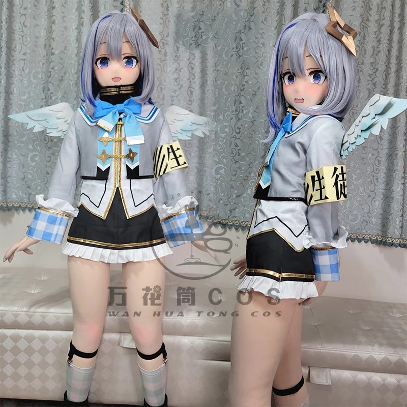 

Amane Kanata Косплей Костюм Hololive Vtuber КОСПЛЕЙ НАРЯДЫ причудливечерние костюм для вечеринки Хэллоуин Карнавальная форма на заказ