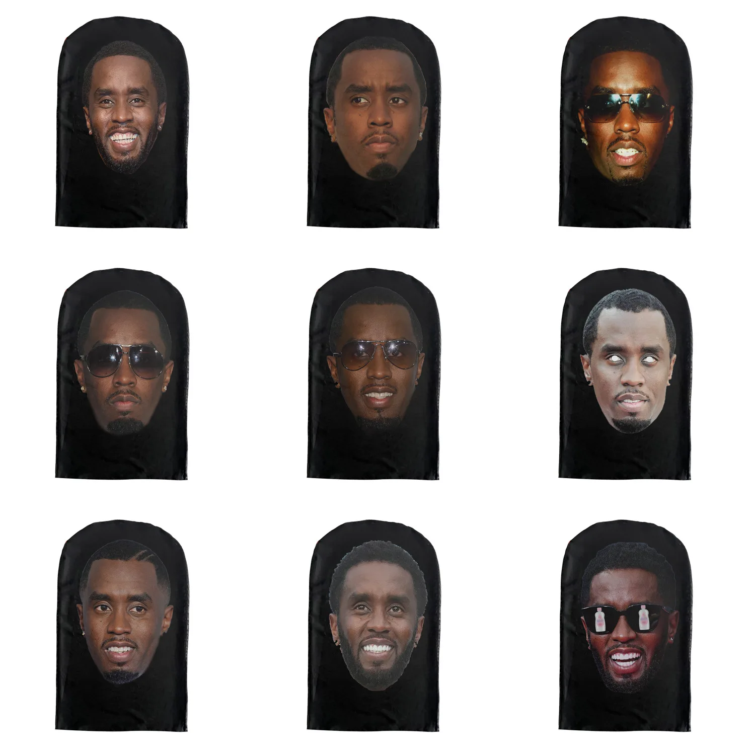 Шапка Баркаклавы реалистичная знаменитая маска эластичная сетчатая на все лицо