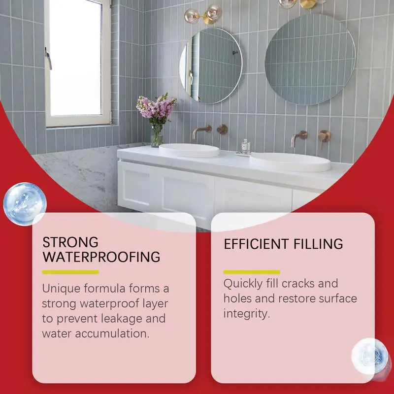 Прозрачный водонепроницаемый клей белый герметик для затирки герметики 100 мл