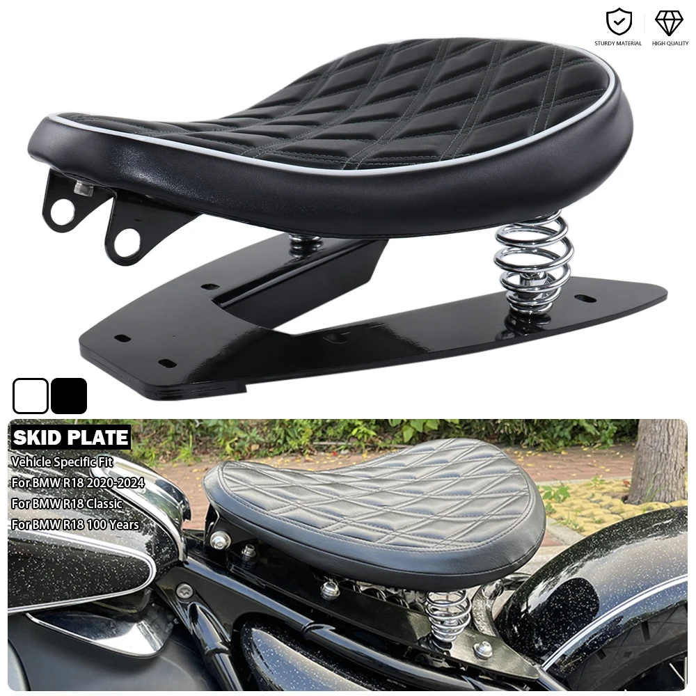 Фото Комплект сидений Street Swing Styling Rock Bob Style Driver Seat Rider Solo Spring Saddle для BMW R18/R18 100 Years R18 Classic 2020-2025 №1