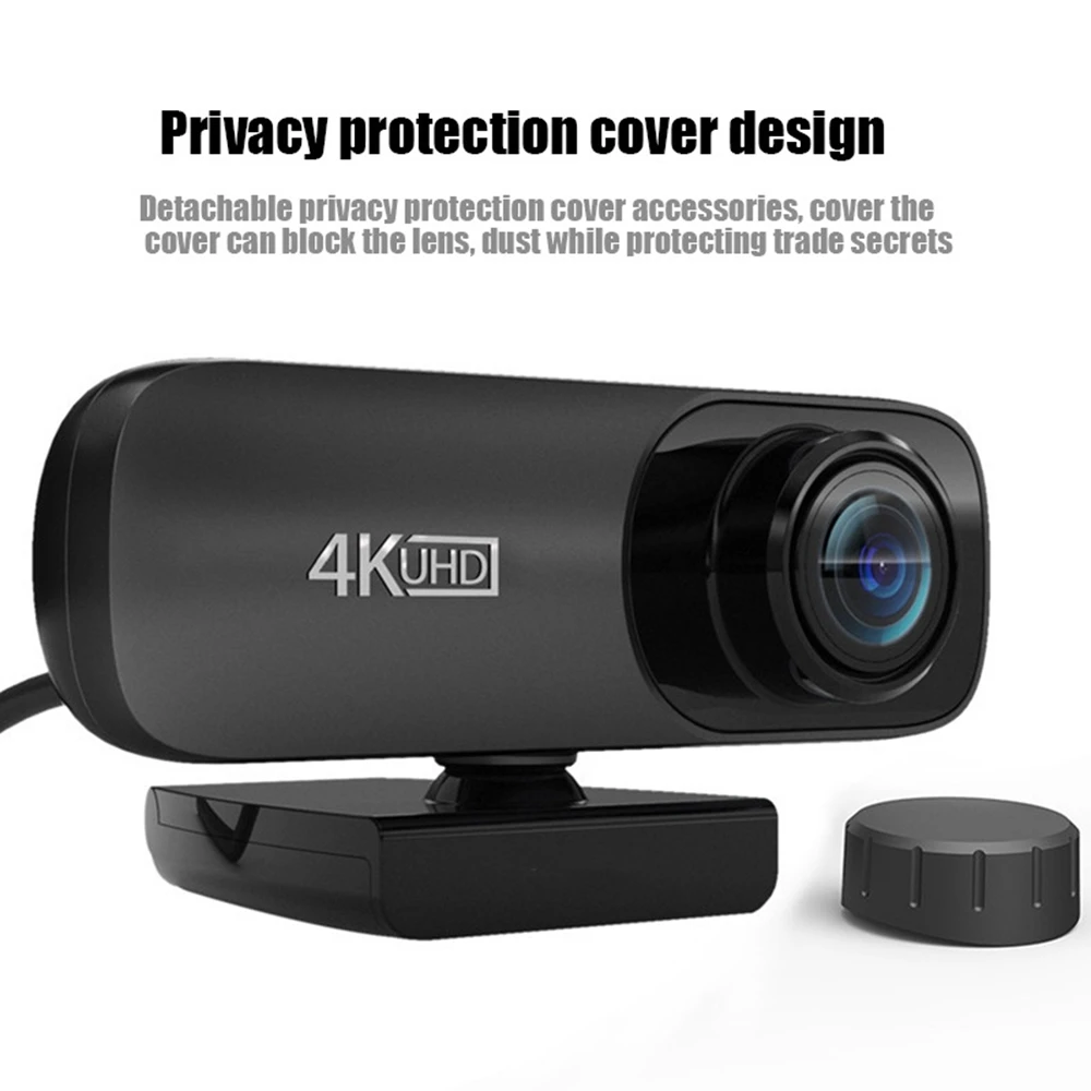 Веб-камера 4K Uhd 3840X2160P веб-камера 800 Вт пикселей Компьютерная камера 120 °
