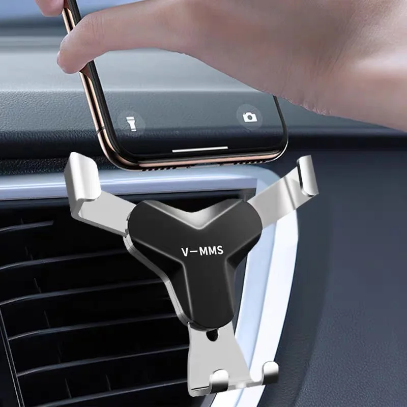 

Gravity Car Holder For Phone in Car Air Vent Mount Clip Cell Holder No Magnetic Mobile Phone Stand Support Smartphone Voiture