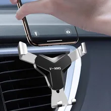 Gravity Car Holder For Phone in Car Air Vent Mount Clip Cell Holder No Magnetic Mobile Phone Stand Support Smartphone Voiture