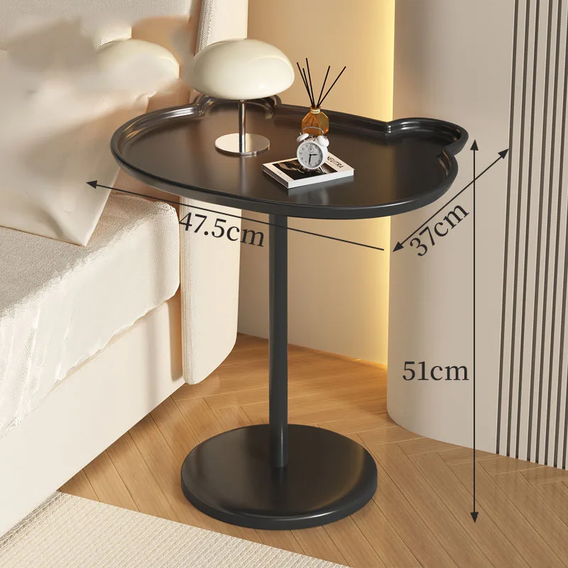 Готический узкий ночной столик для девочек золотые акриловые ножки стеклянный