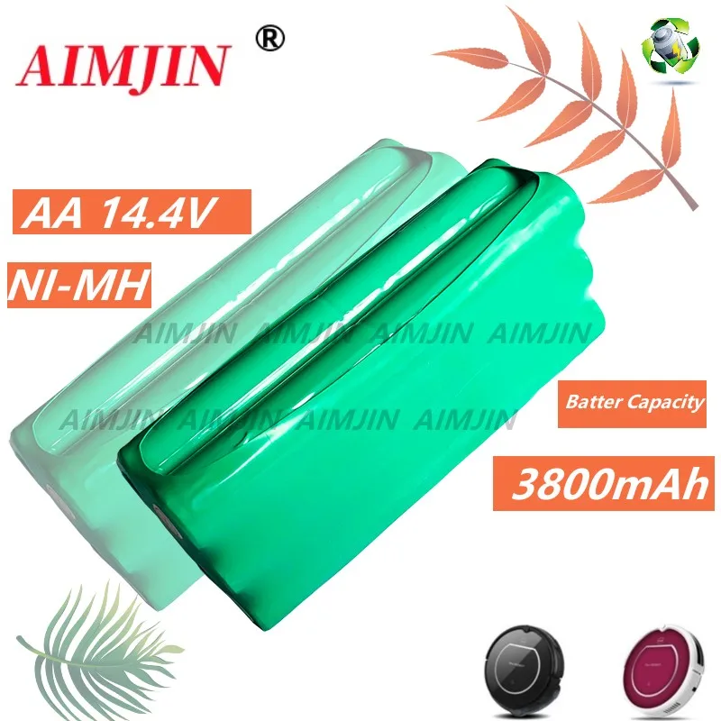 

14.4V 3800mAh NI-MH Vacuum Cleaner Battery For Papago S30C, Intelligent Aspirant Robot VONE T285D