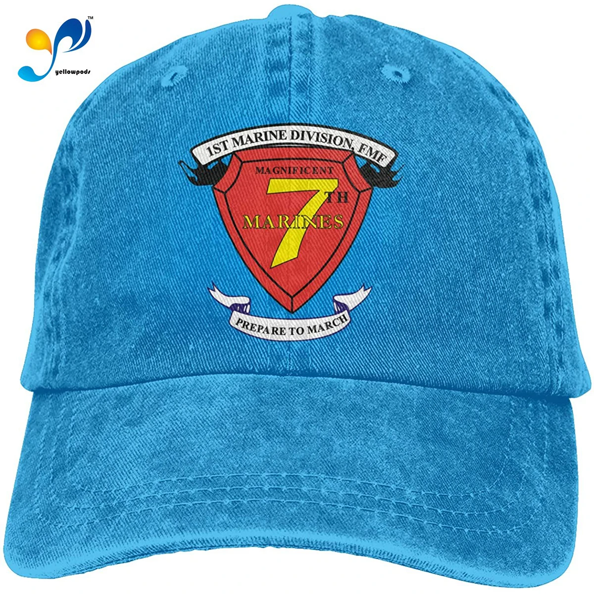 

1st Marine Division Sandwich Cap Denim Hats Baseball Cap Adult Cowboy Hat Sombreros De Mujer Y De Hombre.
