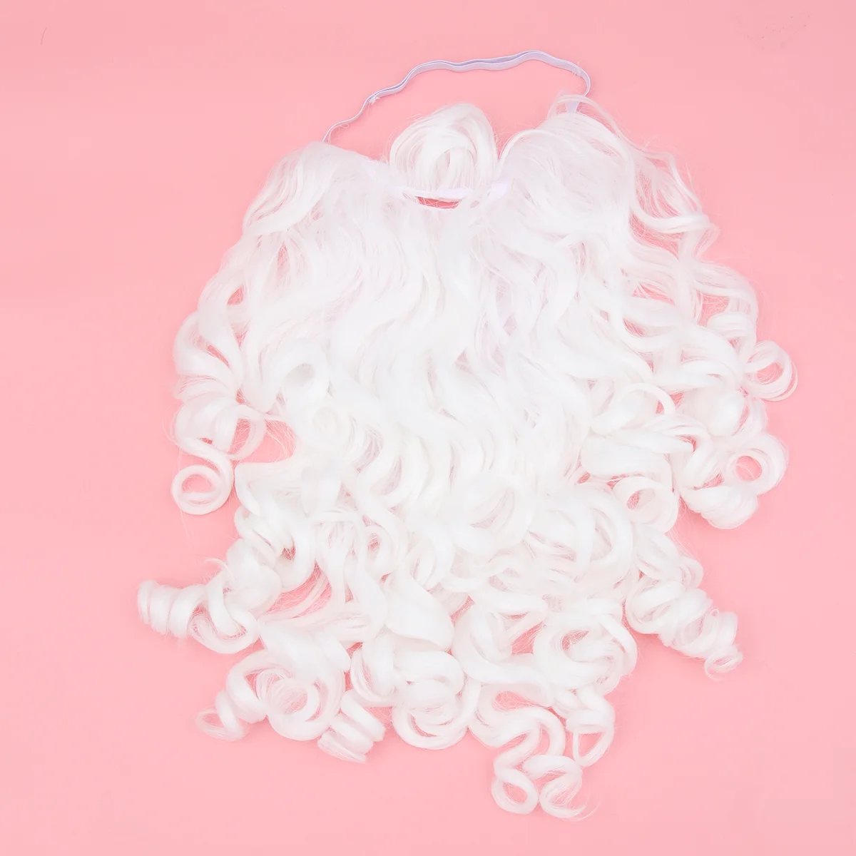 

Santa Beardclauswhite Christmas Set Cosplay Fake Mustache Hair Accessories Headdress Suit Costume Props Prop Tritonholiday Elf