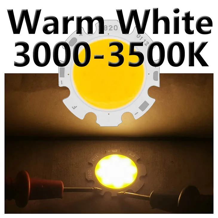 

5 шт. Источник света LED COB 3 Вт холодный белый/нейтральный белый/теплый белый DT&ZM