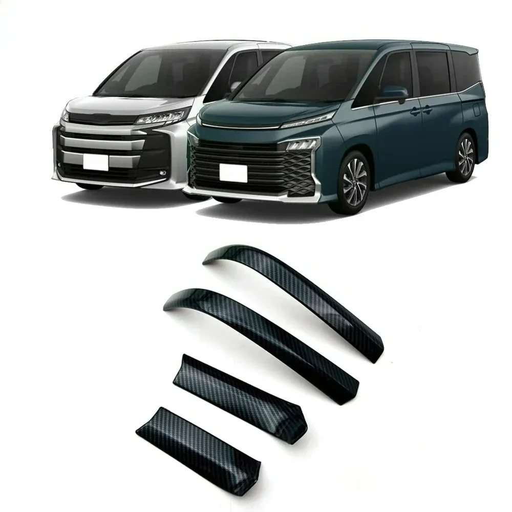 Фото Для Toyota Voxy Noah 90 Series 2022 года: декоративная накладка на боковое зеркало заднего вида, стильный стикер из карбонового волокна. №2