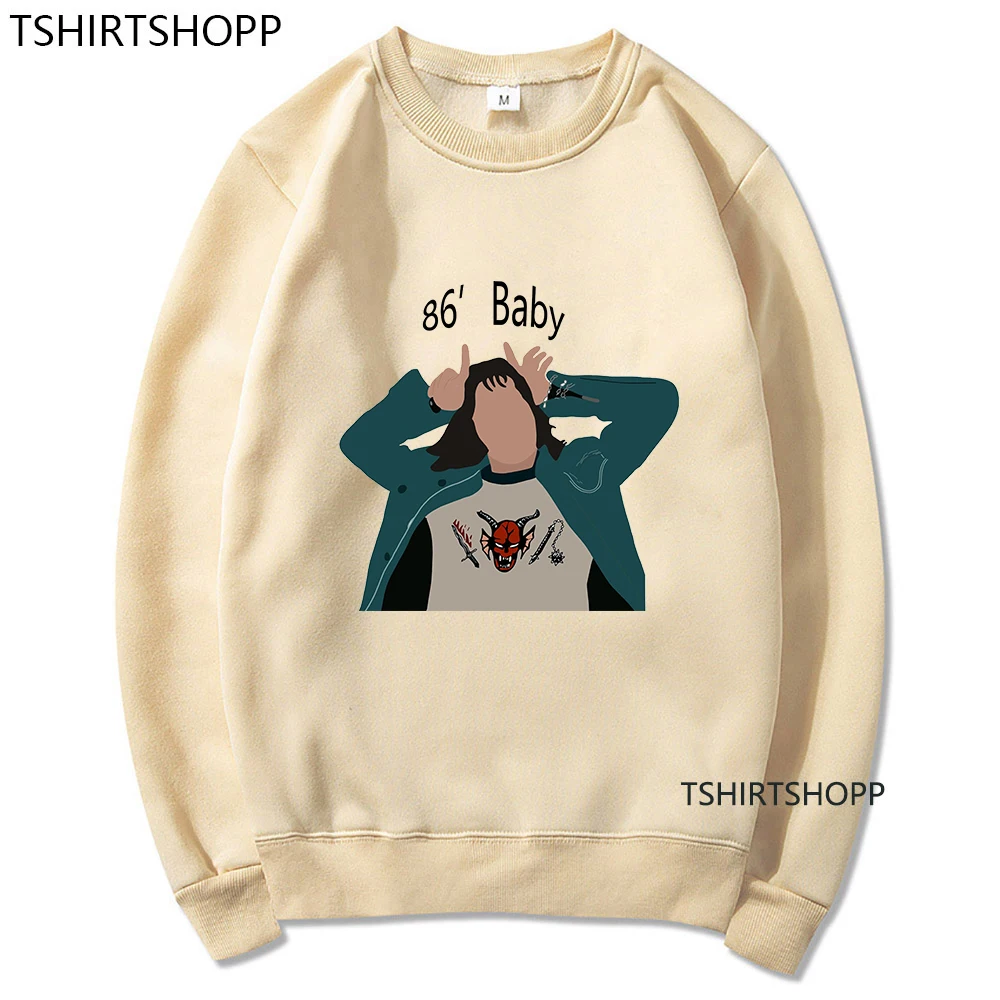 

86 Baby Eddie Munson Funny Moment Hoodies Classic Winter Hoodie Spring/Autumn Sweatshirt Women/men CrewNeck Pullover Hoody