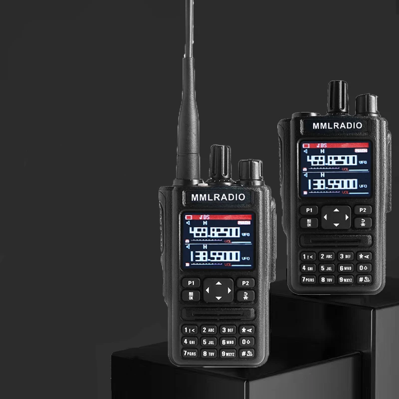 Uhf Vhf Two Way Cb Radio FRS PMR446 GPS 6 Bands 256CH Long Range Device Air Band Full Band Police Scanner Marine Walkie Talkie