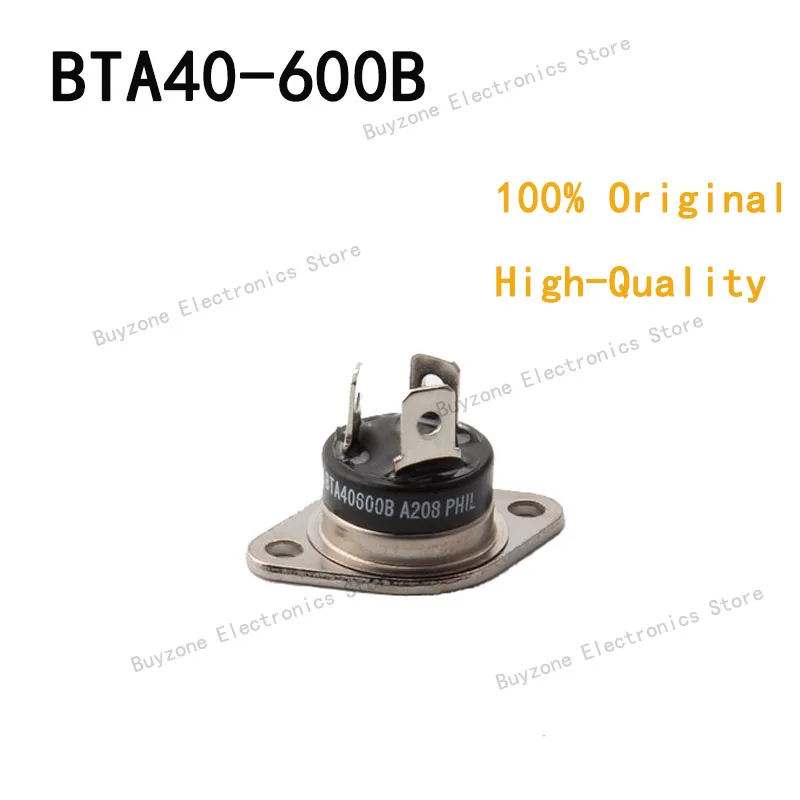 5 шт./партия, 100% оригинальное соответствие стандарту TRIAC BTA40600B, 600 В, 40 А, Крепление Шасси RD91