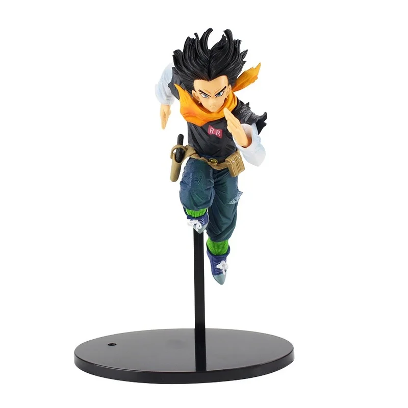 

Anime Dragon Ball Z Android 17 Action Figure Toys Collection Model Doll Christmas gift for children's birthday room decoration