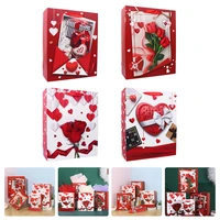 4pcs packaging gift bags thickened paper bags decorative present wrapping bags