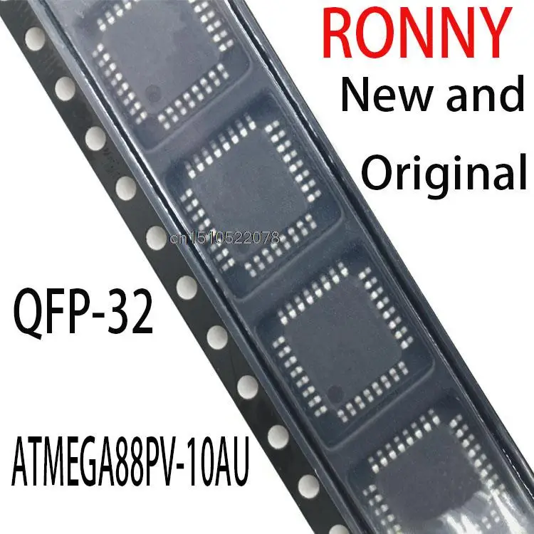 

5PCS New and Original ATMEGA88PV 10AU QFP-32 ATMEGA88PV-10AU