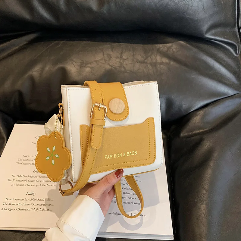 

Милая Повседневная сумка через плечо в Корейском стиле для женщин, роскошная дизайнерская многоцветная трендовая сумка-мешок, Женская дорожная сумка, новинка 2023