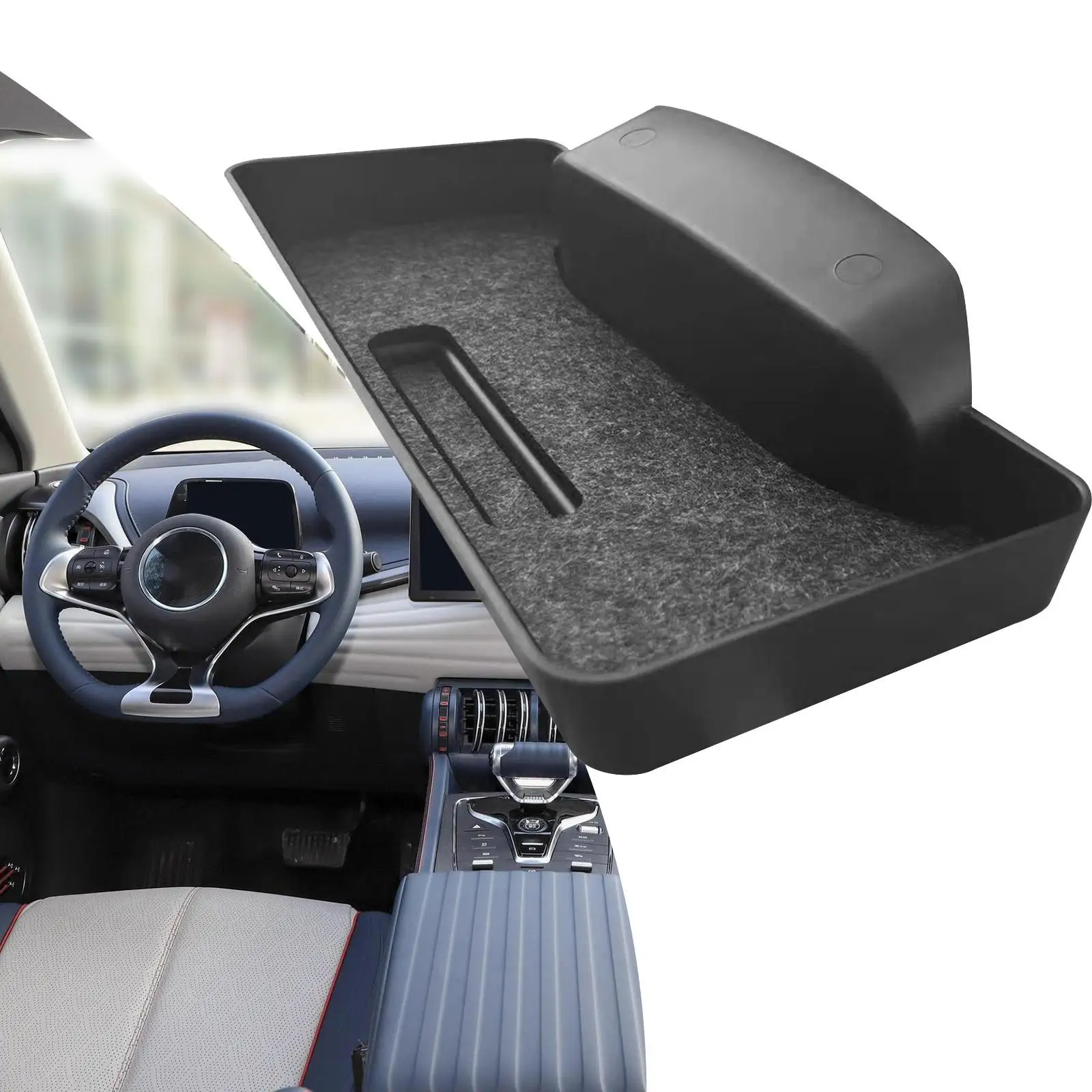 

Dashboard Storage Box Multifunctional Accessories Automotive Dashboard Organizer