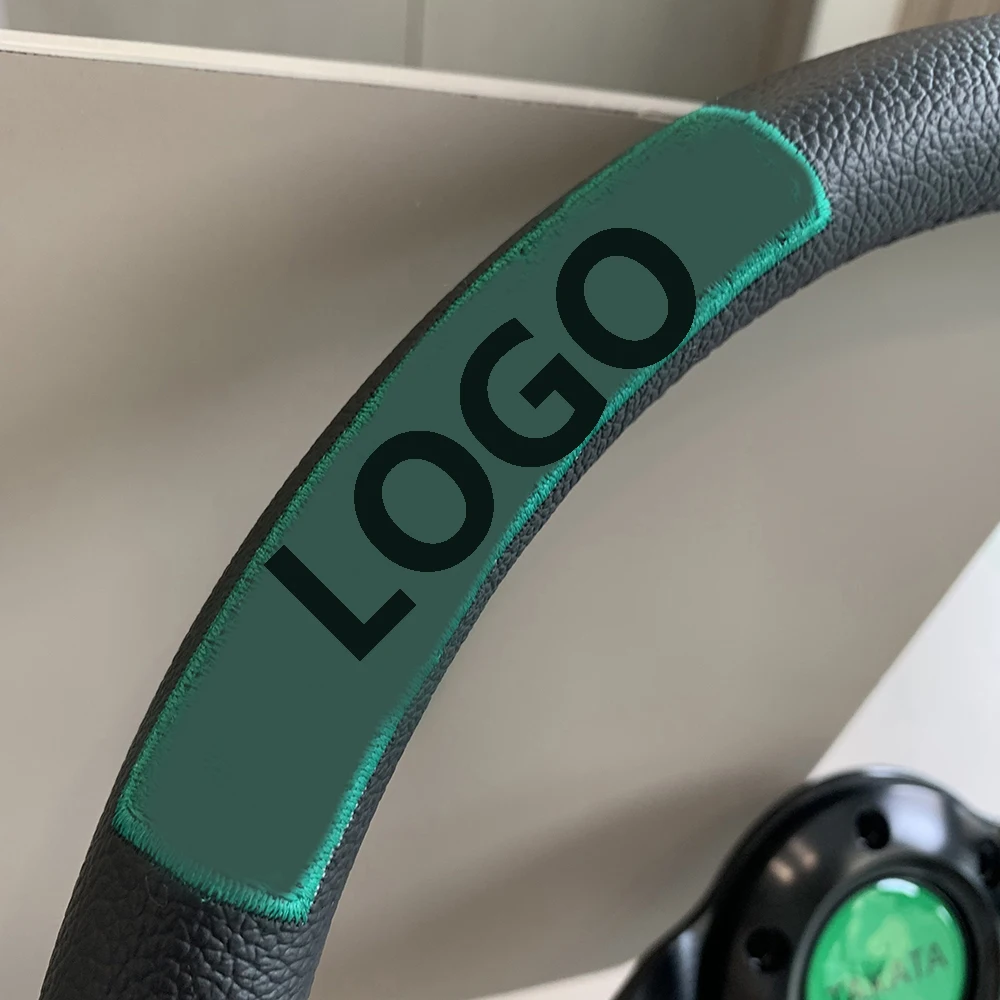 14 дюймовое рулевое колесо универсальное кожаное для спортивного автомобиля JDM