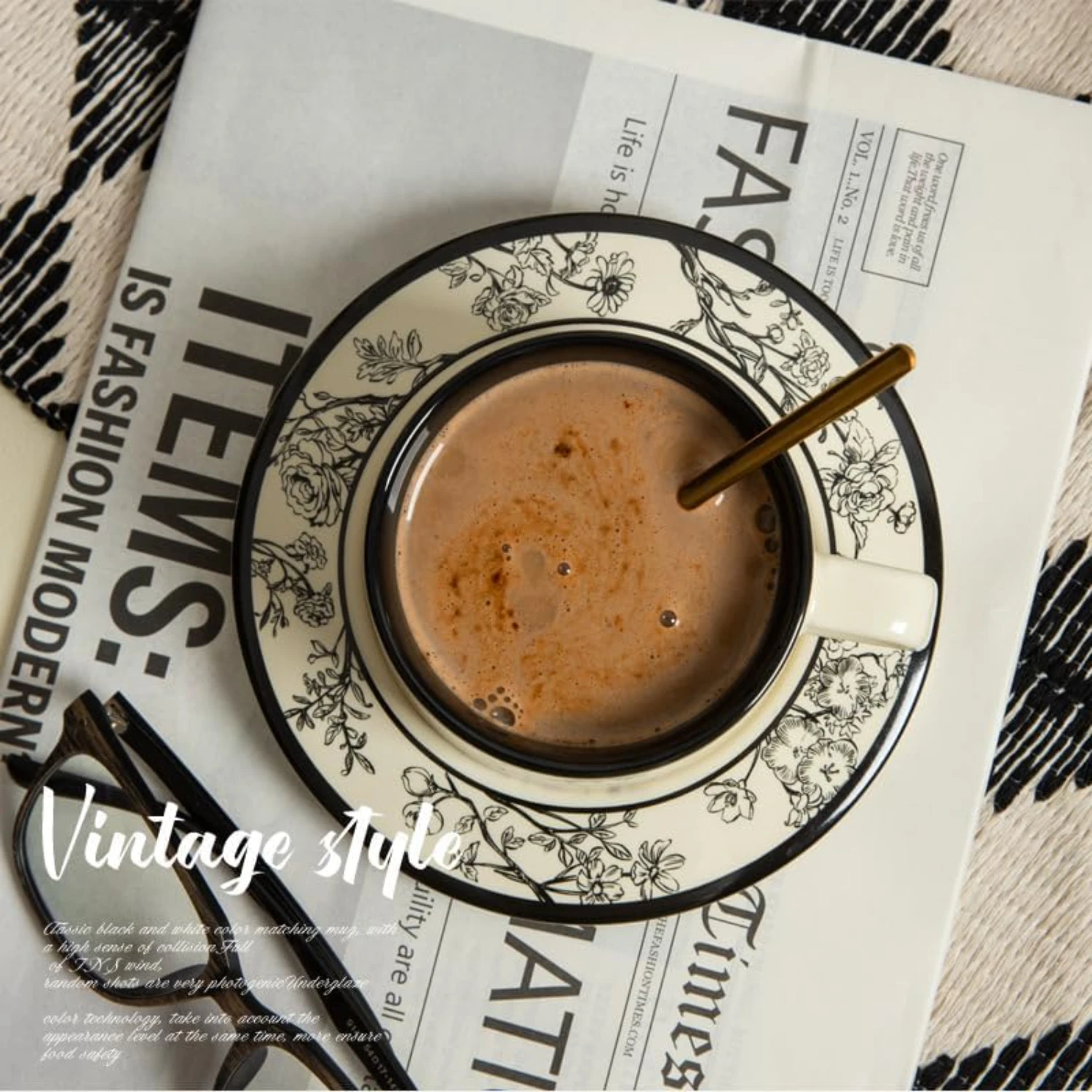 Розовый керамический набор кофейных кружек tylish-элегантный чайных чашек с