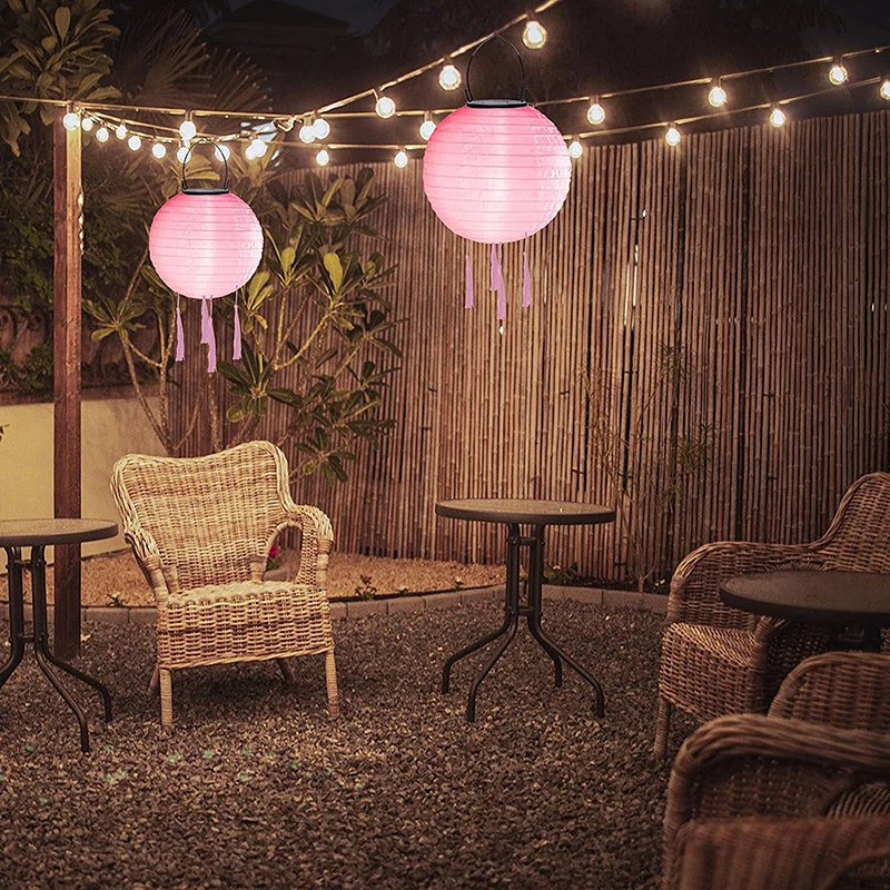 

1 шт., светодиодные фонарики на солнечной батарее с кисточками