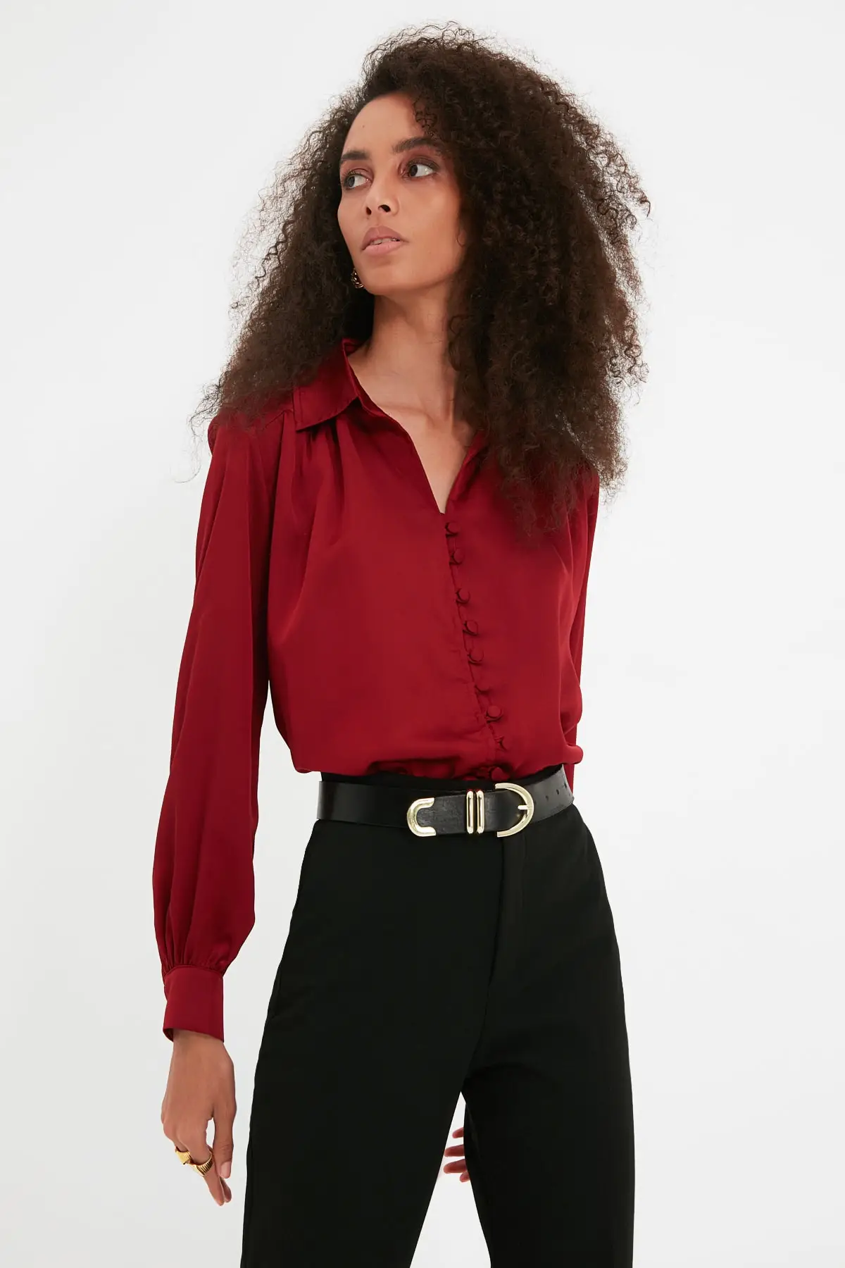 

Trendyol Büzgülü Shirt TWOAW22GO0585