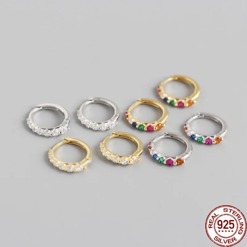 

Женские серьги-кольца из серебра 925 пробы, E0250