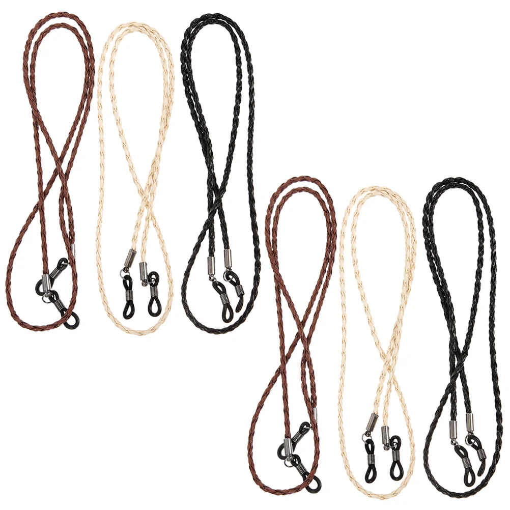 

6 Pcs Sports Glasses Rope Men Sunglasses Chain Eyeglass Accessories Flexible Lanyards Convenient Man Women