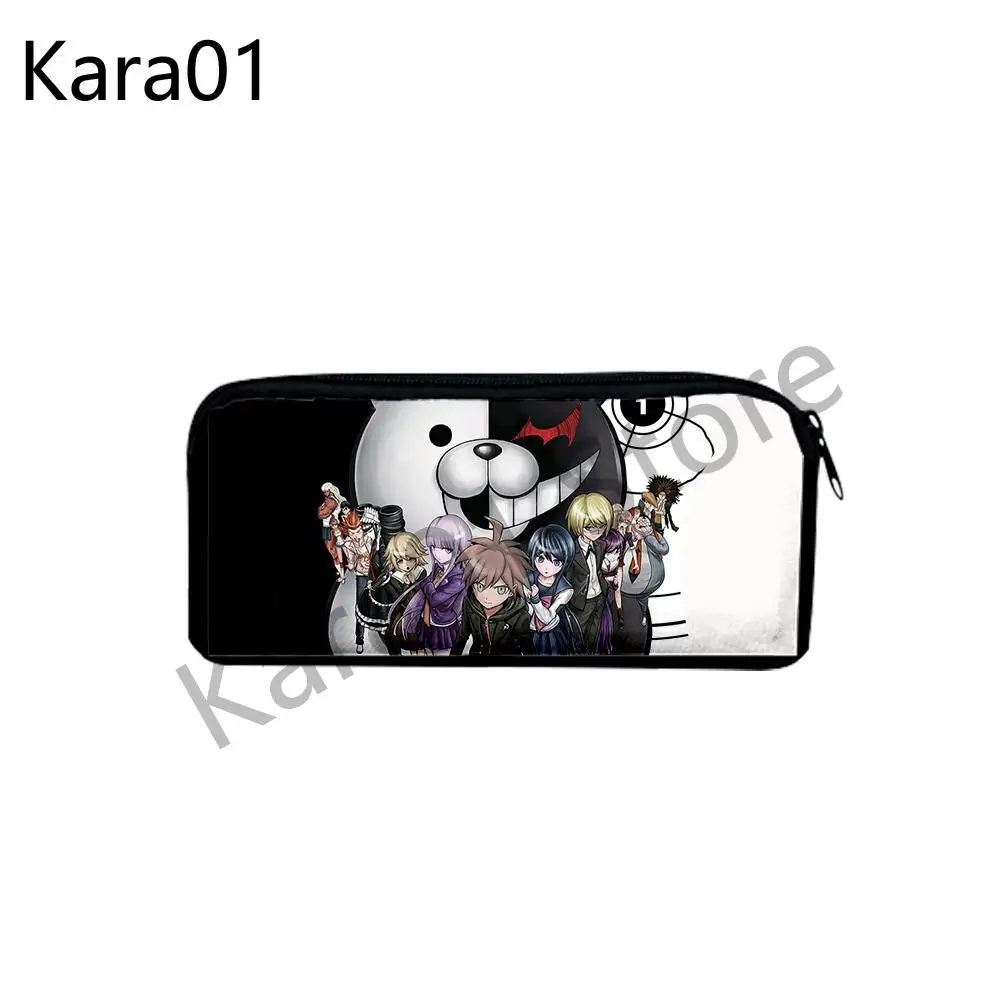 

Fashion Pen Bag Pen Bag Anime Danganronpa Merch Boy Girl Pencil Box Child stationery Storage Bag Pencil bag Simple Student Pen b