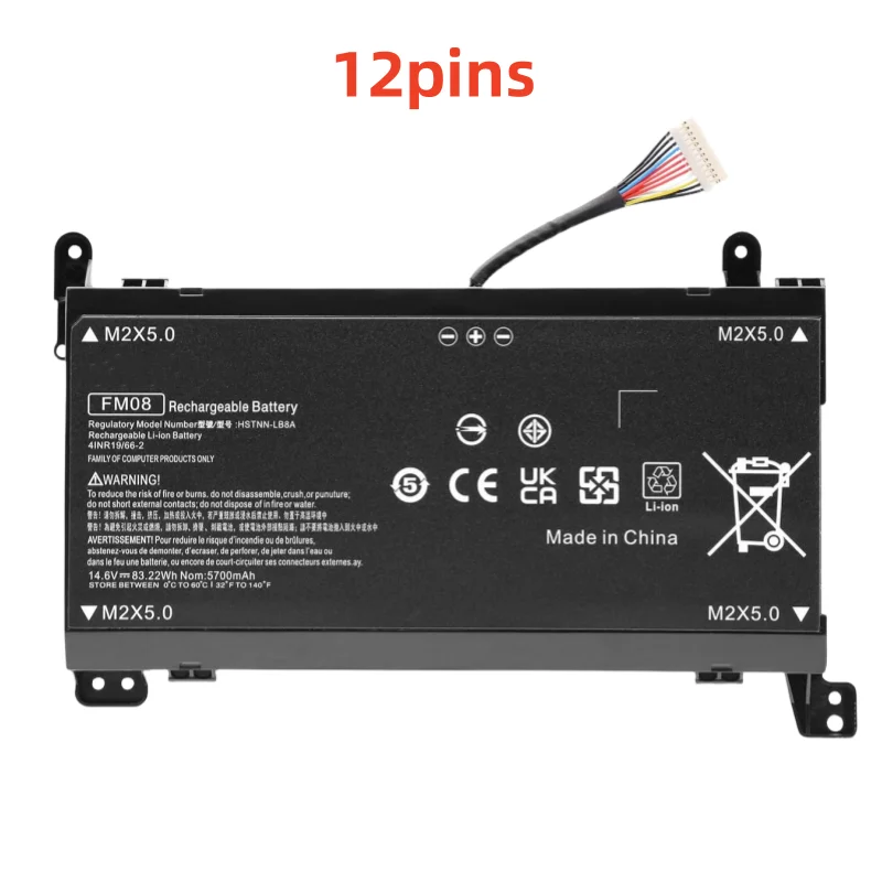 Новый аккумулятор для ноутбука FM08 HP OMEN 17-AN013TX 17-AN014TX 17-an010ng HSTNN-LB8B TPN-Q195 8922753 -421 922976 -855