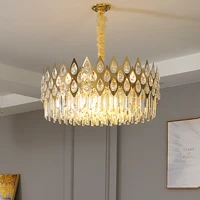 gold ceiling chandelier for dining room lustre hanging lamps for ceiling lamp glass chandeliers for living room light fixture