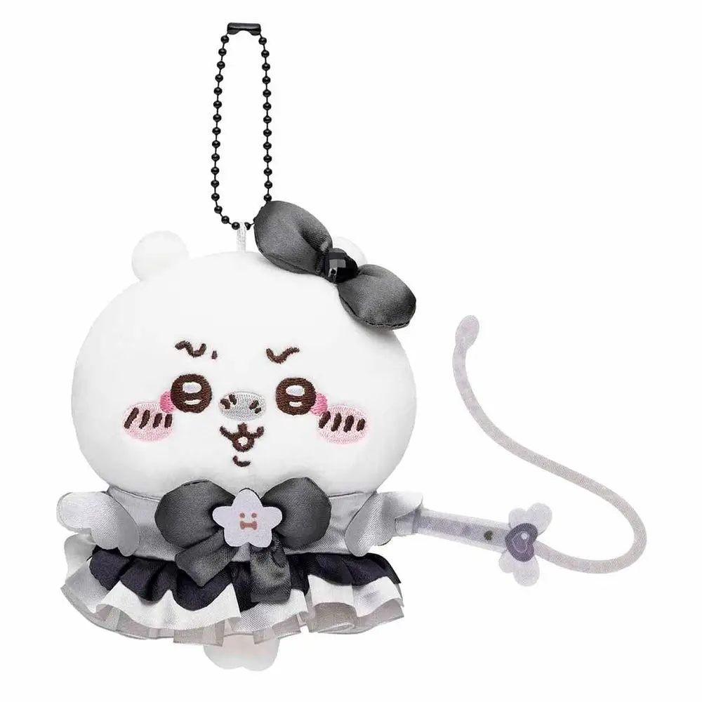 Фото Плюшевый брелок-подвеска Chiikawa Hachiware Usagi Momonga из серии Black Magic для украшения рюкзака, подарок на день рождения для пары №2