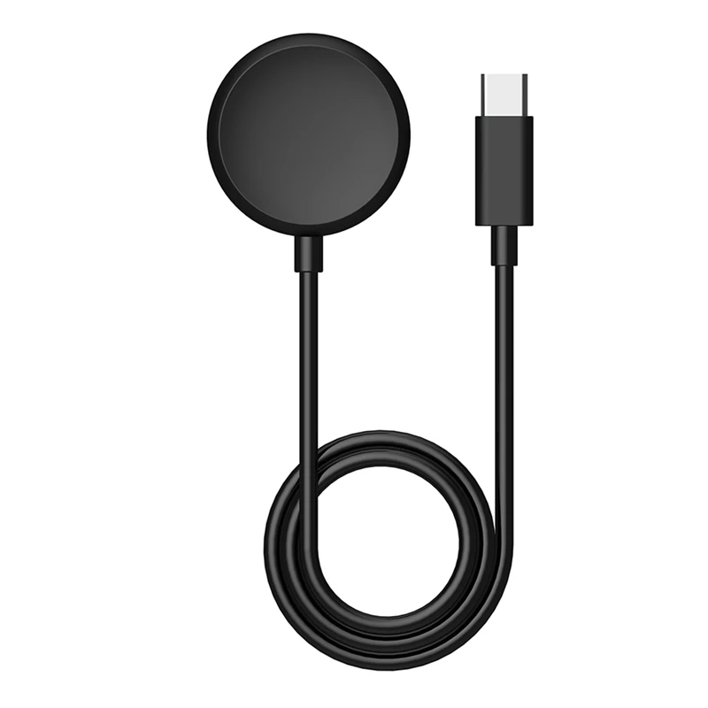 

Зарядное устройство для смарт-часов с разъемом USB Type-C, черный