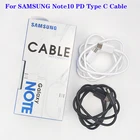 Кабель USB C для Samsung Note 20 10 9 8 S20 S20 Plus S10 S10E A90 A80 A71