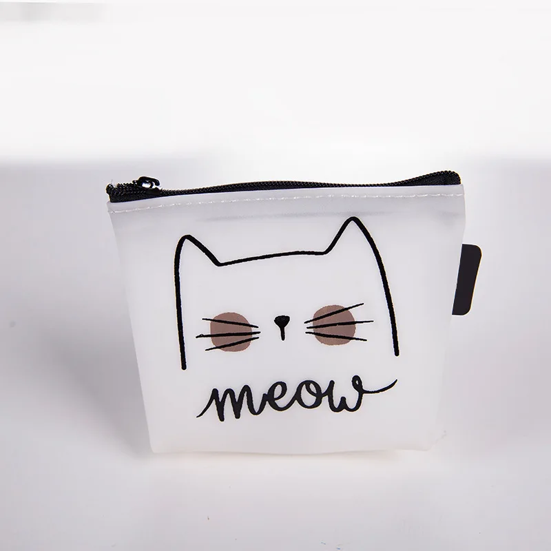 

1PCS Hot Selling Cat Silicone Storage Animal Cartoon Wallet Coin Purse Manga Wallet Cute Purse Coin Holder New Design Wallets