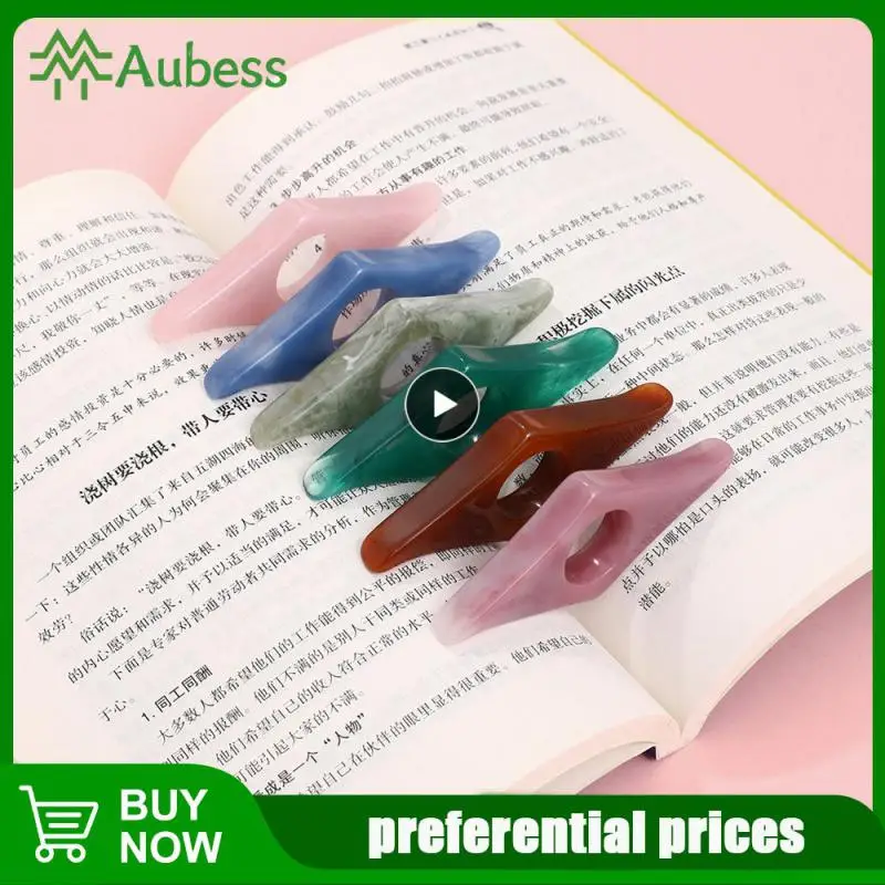 

Portable Fashion Read Simple Bookmark Practical Resin Household Wear-resistant Beautiful Auxiliary Gift Creativity Book Support