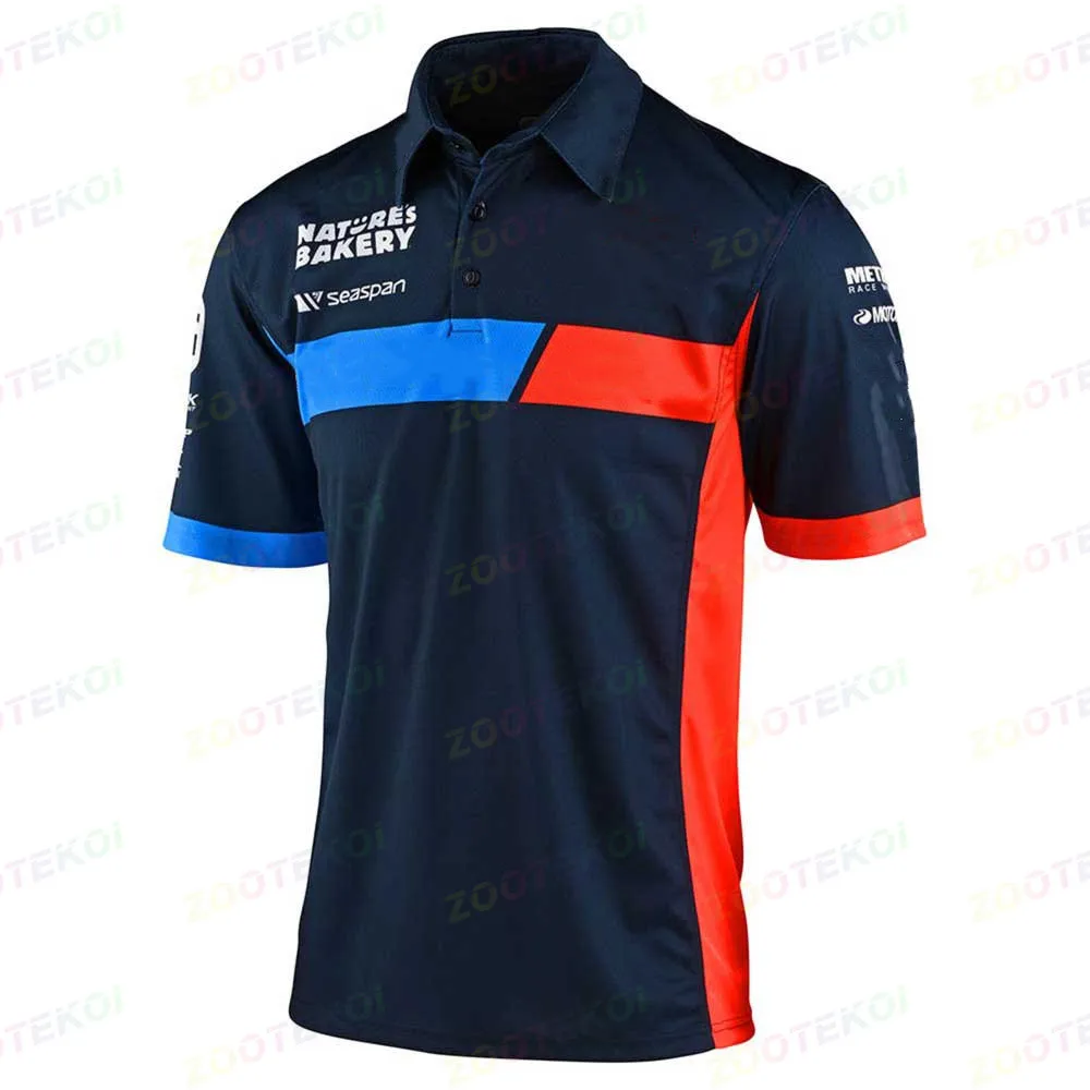 Nieuwe 2023 Mannen Polo Shirt Repsol Hrc Racing Polo Voor Honda Motorcycle Racer Team Racewear T-shirt