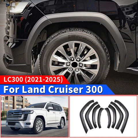 Для Toyota Land Cruiser 300 2024, колесо для бровей LC300, Внешнее украшение, модификация, аксессуары, обновленная Настройка корпуса