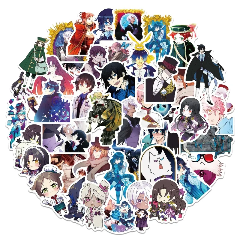 

10/30/50pcs Anime The Case Study of Vanitas Stickers Waterproof Cartoon Manga DIY Decal for Teens Gift
