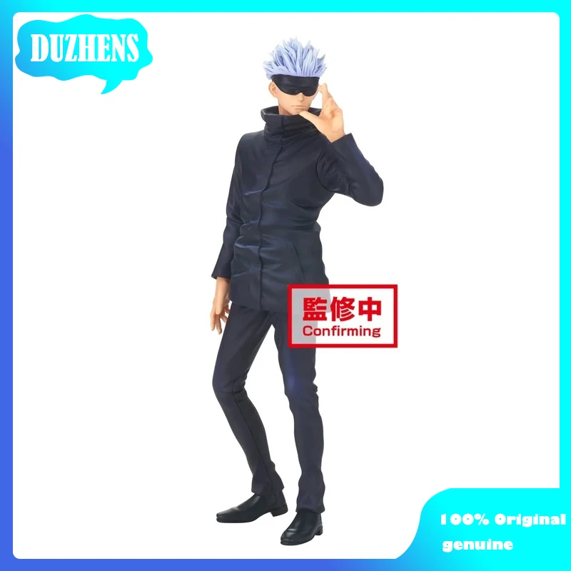 

100% BANDAI Original:Jujutsu Kaisen Gojo Satoru 19cm PVC Action Figure Anime Figure Model Toys Figure Collection Doll Gift
