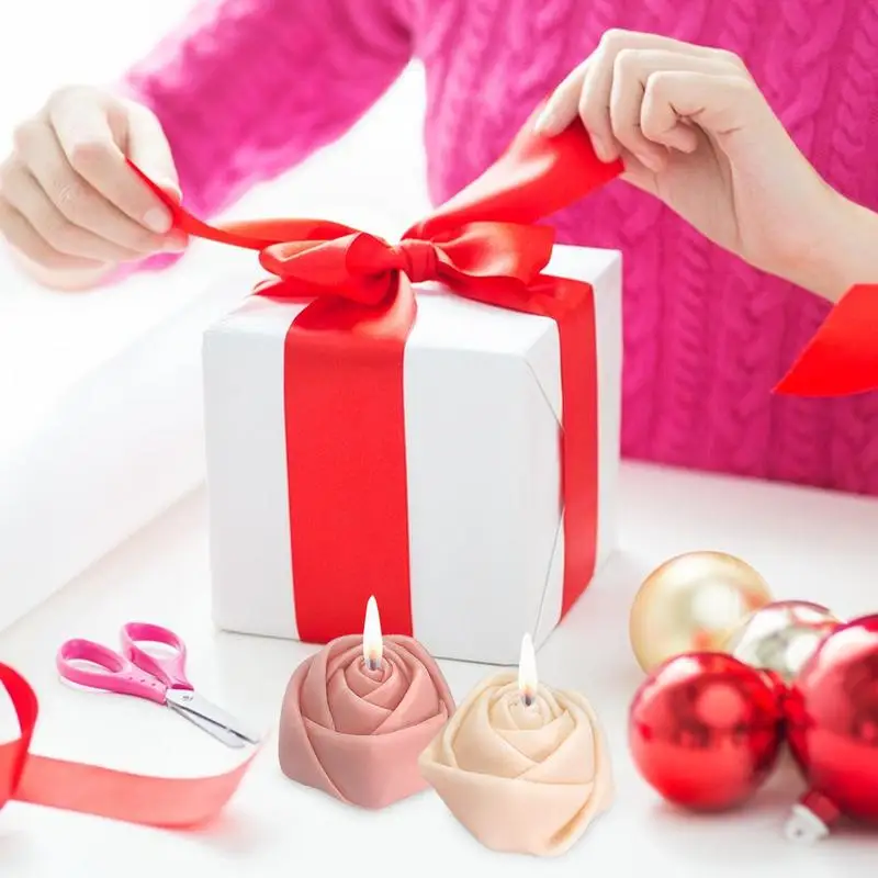 Формы для шоколада силиконовые многоразовые формы цветочных свечей цветочного